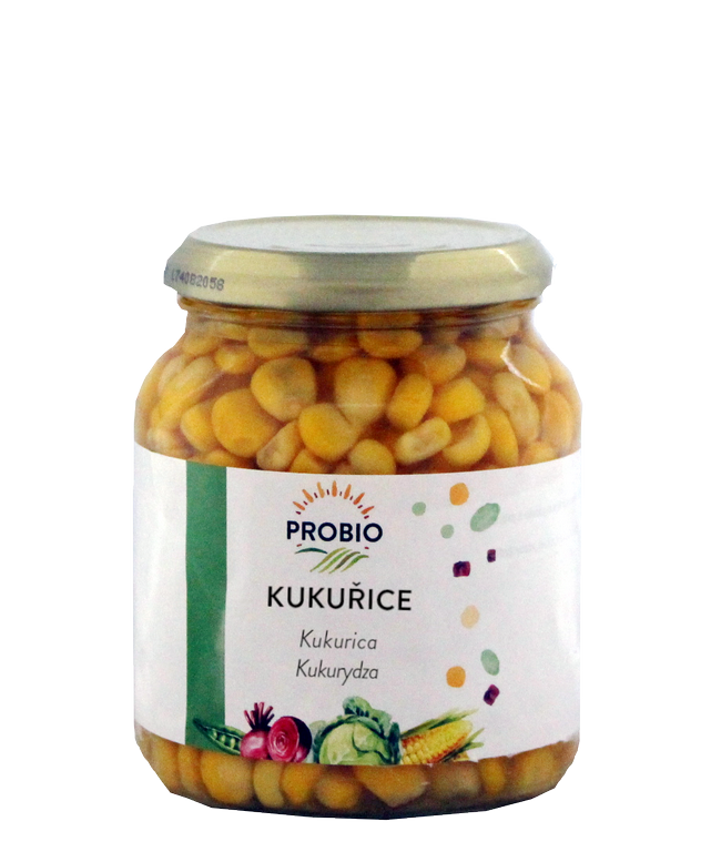 BIO Kukuřice sterilovaná 340 g Probio 